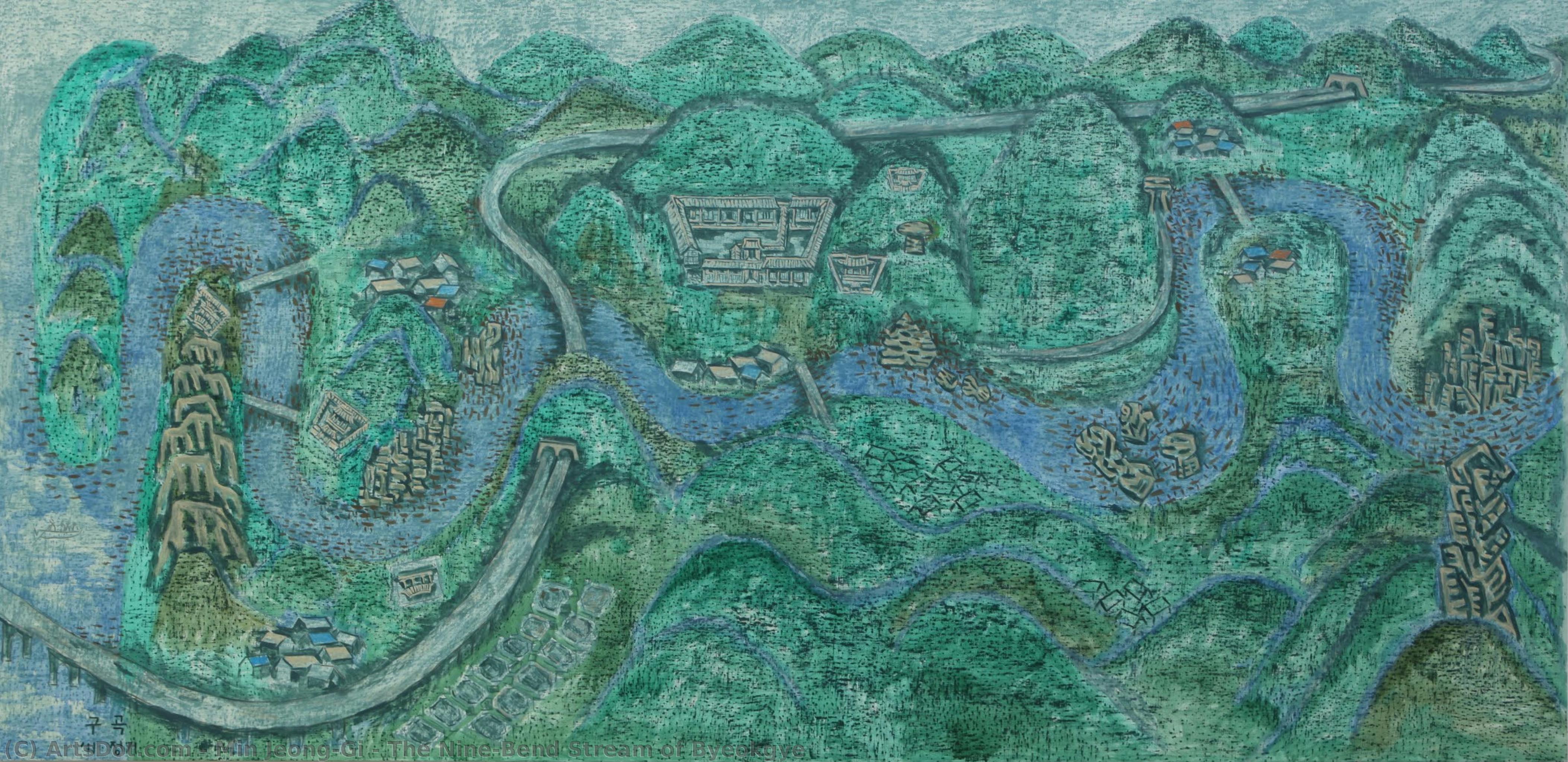 The Nine-bend Stream Of Byeokgye — Min Jeong-gi