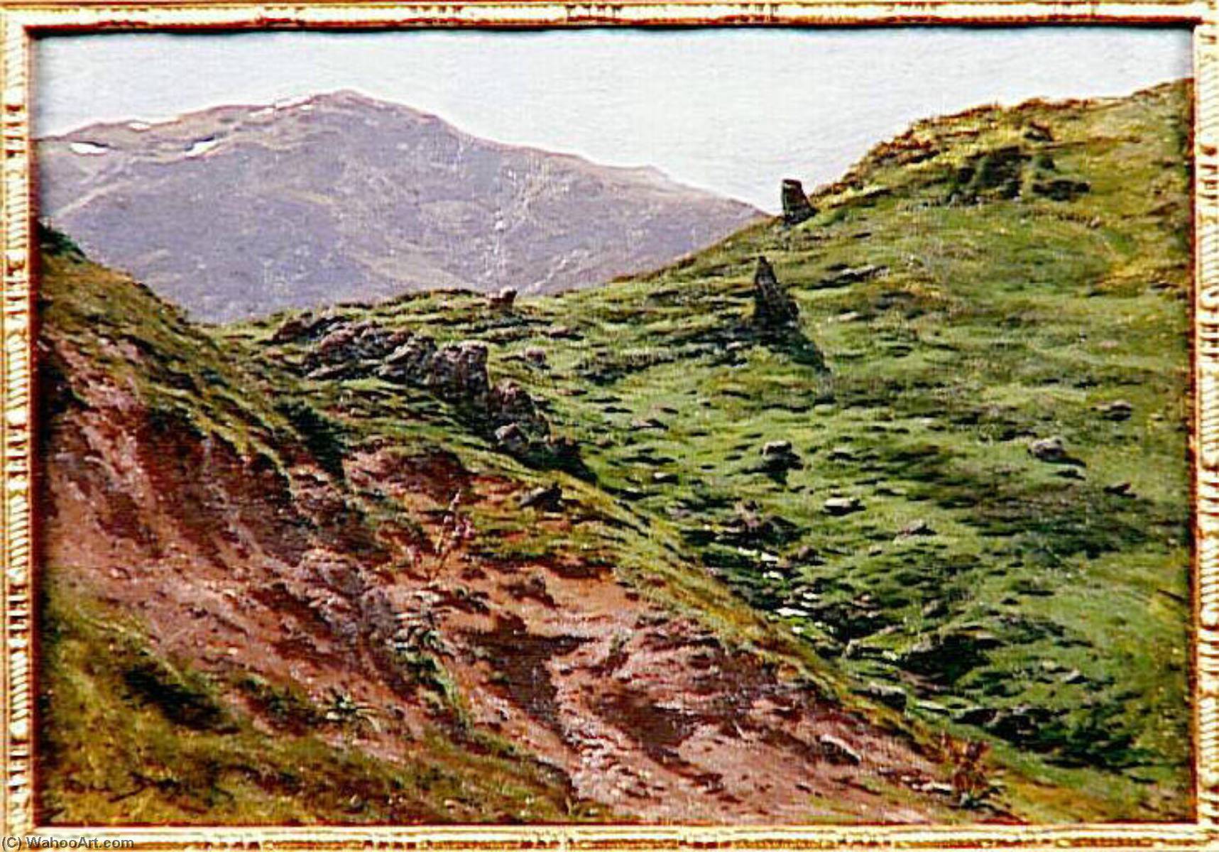 Pâturage Dans La Montagne — Bonheur Marie Rosalie