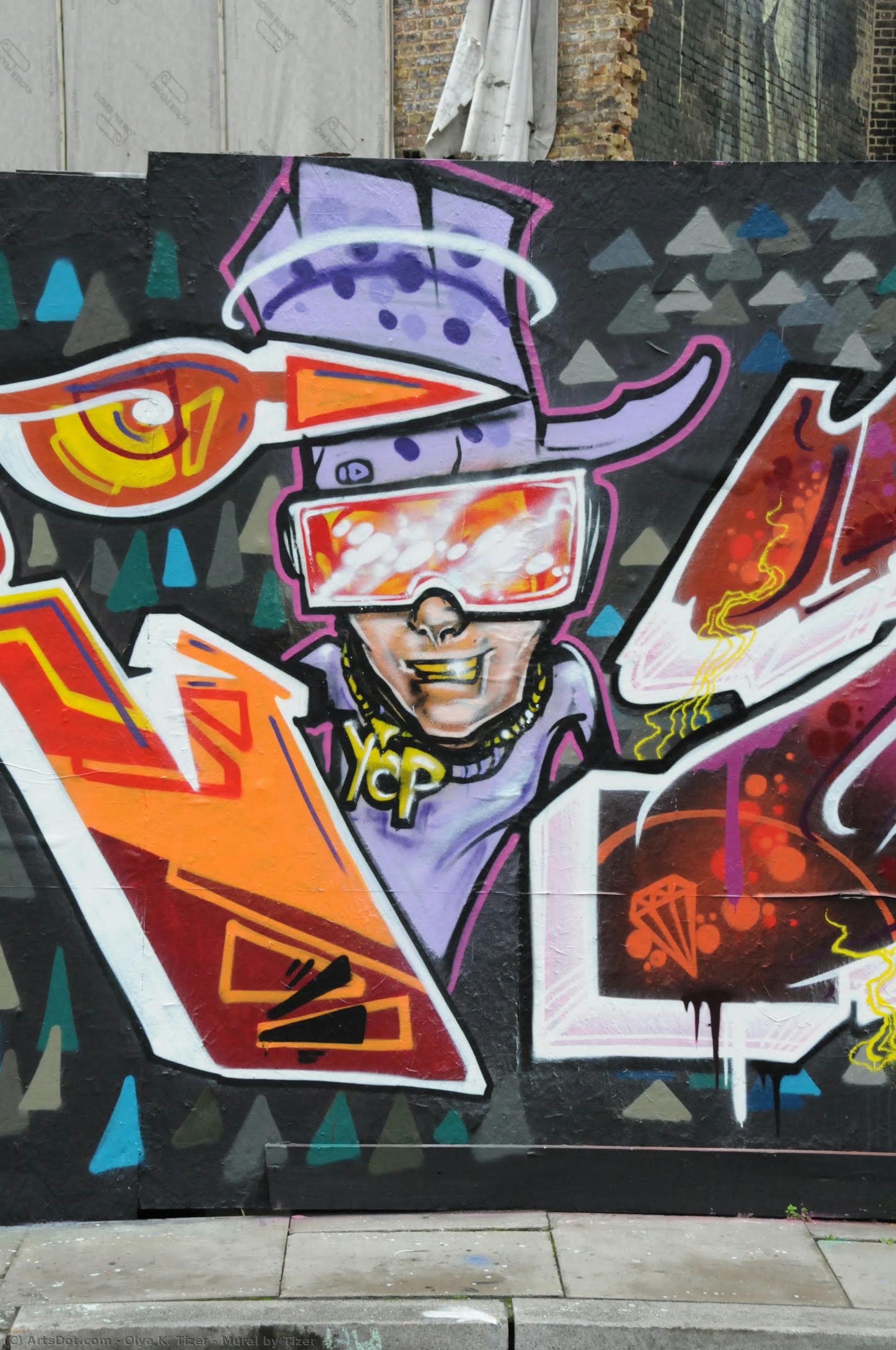 Mural By Tizer — Olya K. Tizer
