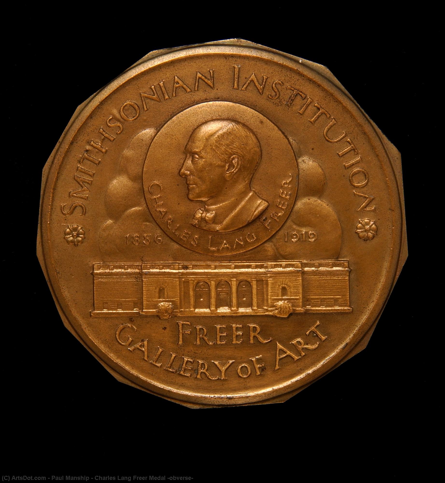 Charles Lang Freer Medal (obverse) — Пол Мэншип