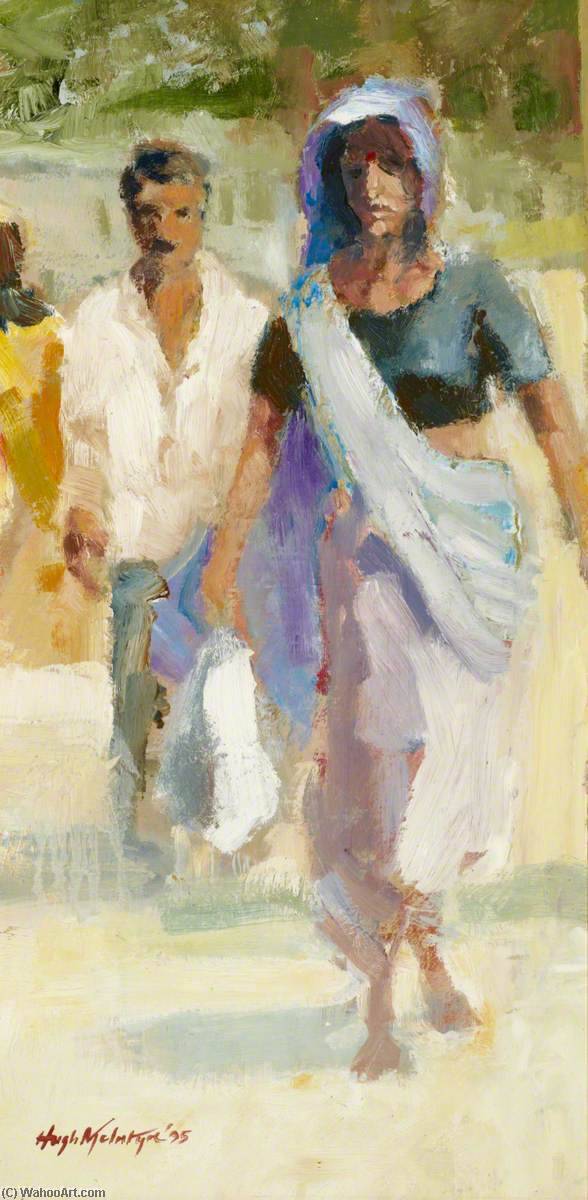 Woman In The Market, Anjuna, India, 1995 — Hugh Mcneil Mcintyre
