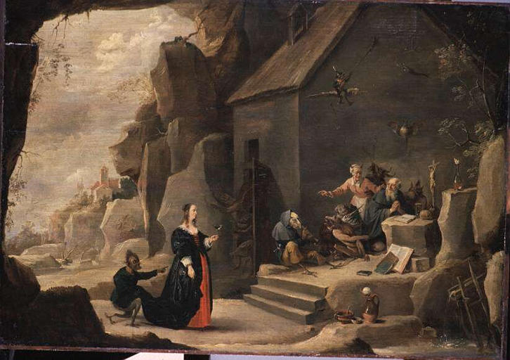 La Tentation De Saint Antoine — Davud Teniers Mlađi