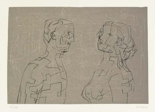 Man And Woman — Henry Moore