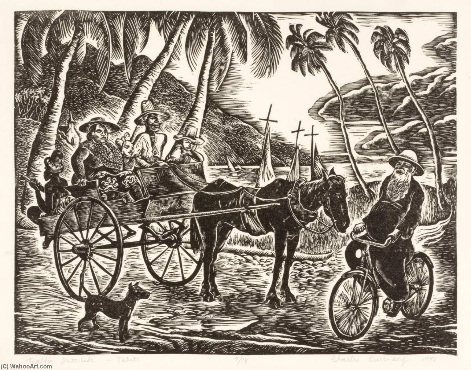 Traffic Interlude Tahiti — Charles Surendorf