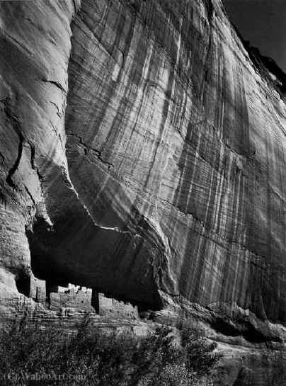 Aa18 White House Ruin — Ansel Adams
