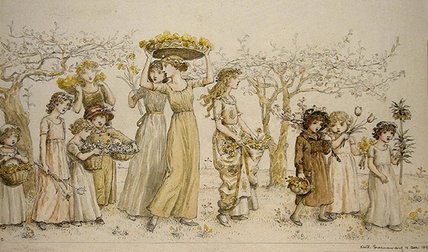 Springtime — Kate Greenaway