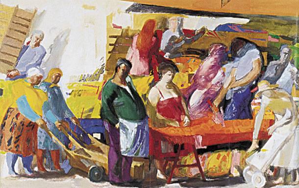 Street Market — Panayiotis Tetsis