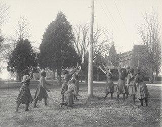 Girls Basket Ball — Frances Benjamin Johnston