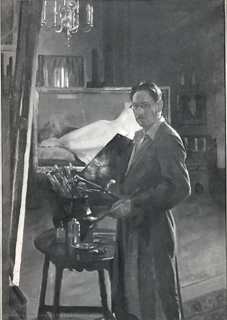 In The Studio — Leopold Gould Seyffert