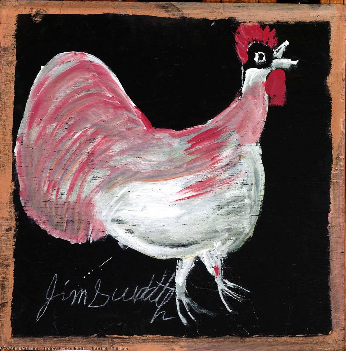 Untitled (chicken) — Jimmy Lee Sudduth