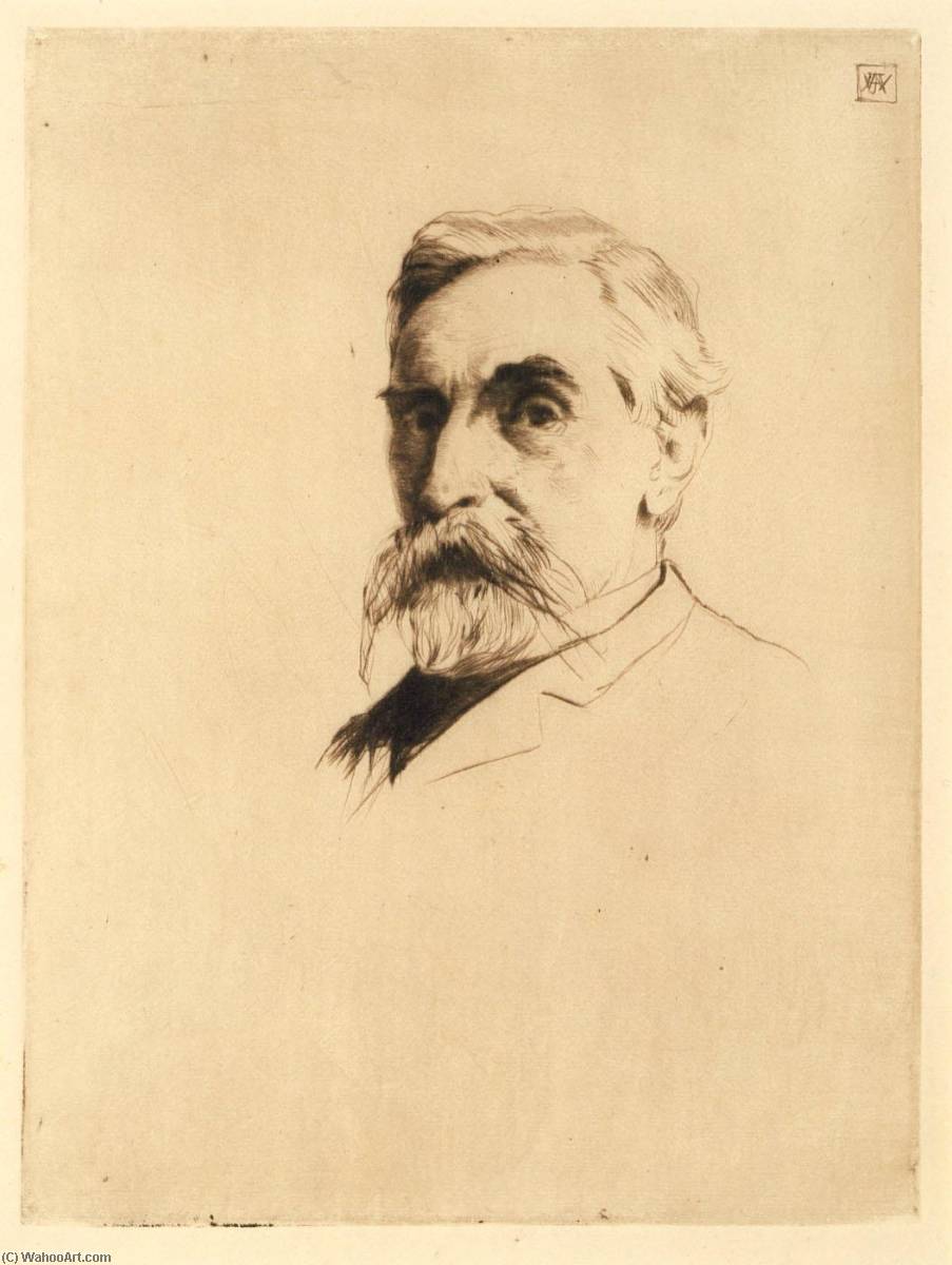Portrait Of Robert Weir — Џулијан Алден Веир
