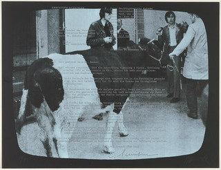 Tv Oxen Ii (tv Ochsen Ii) From The Portfolio Weekend — Wolf Vostell