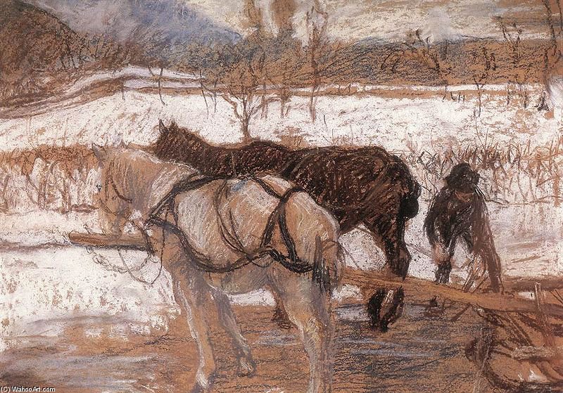 Winter — Károly Ferenczy