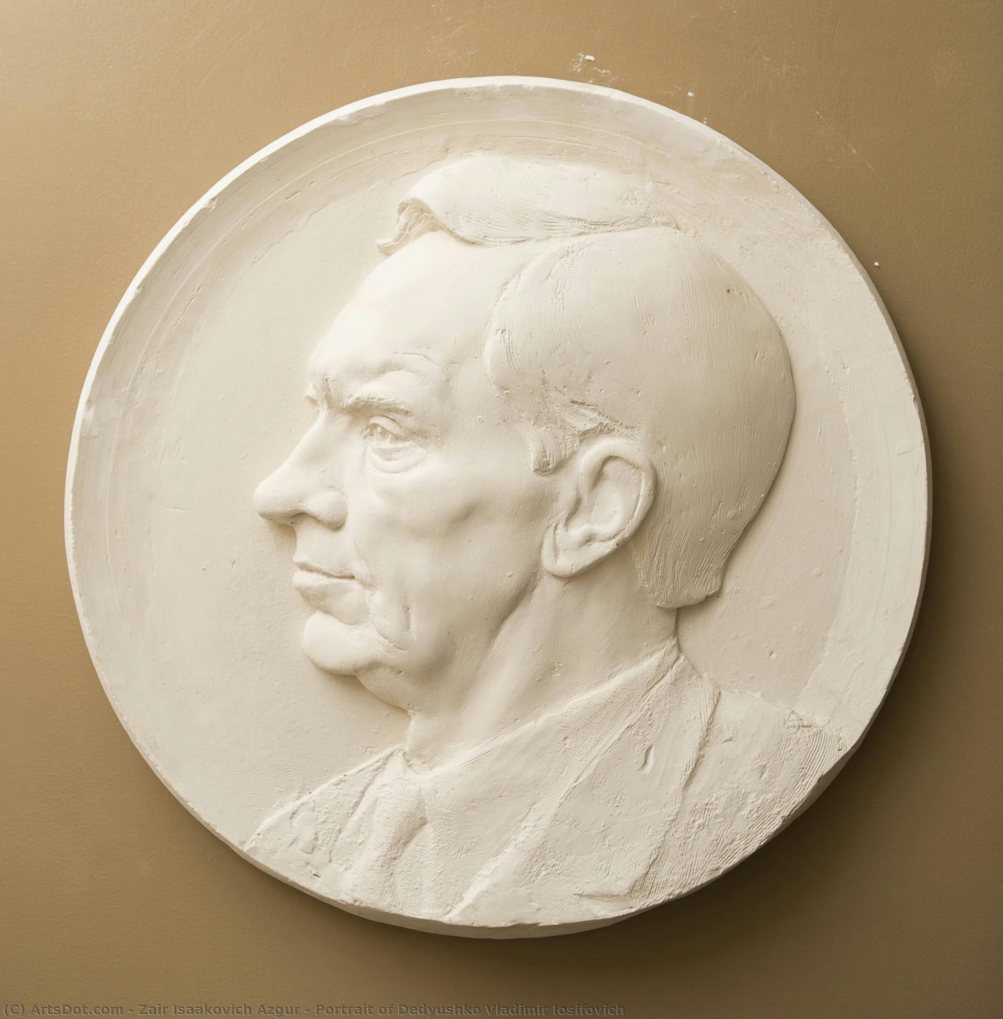 Portrait Of Dedyushko Vladimir Iosifovich — Zair Isaakovich Azgur