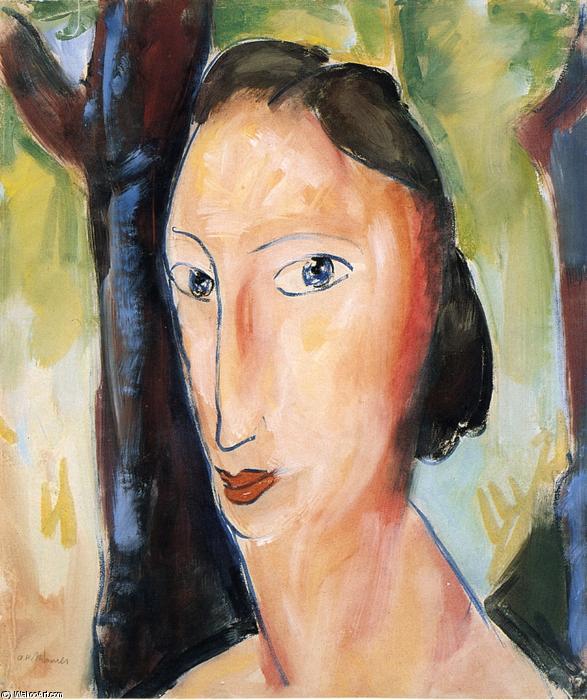 Head Of A Woman — Alfred Henry Maurer