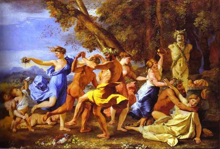Bacchanalia — Николай Пуссен