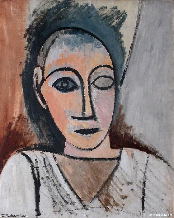 Busto Hombre (estudio Para Las Meninas) — Pablo Picasso