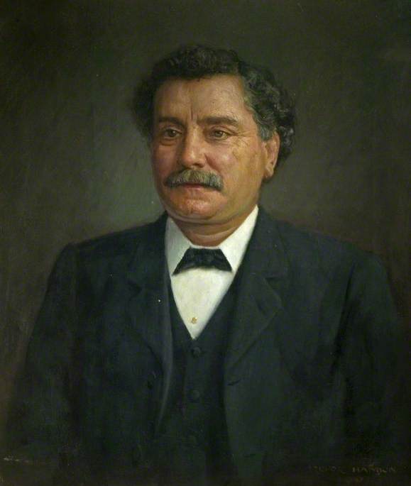James Haslam (1842–1913), Mp For Chesterfield (1906–1913), Founder Member And Secretary Of The Derbyshire Miners' Association, 1880 — Arthur Trevor Haddon