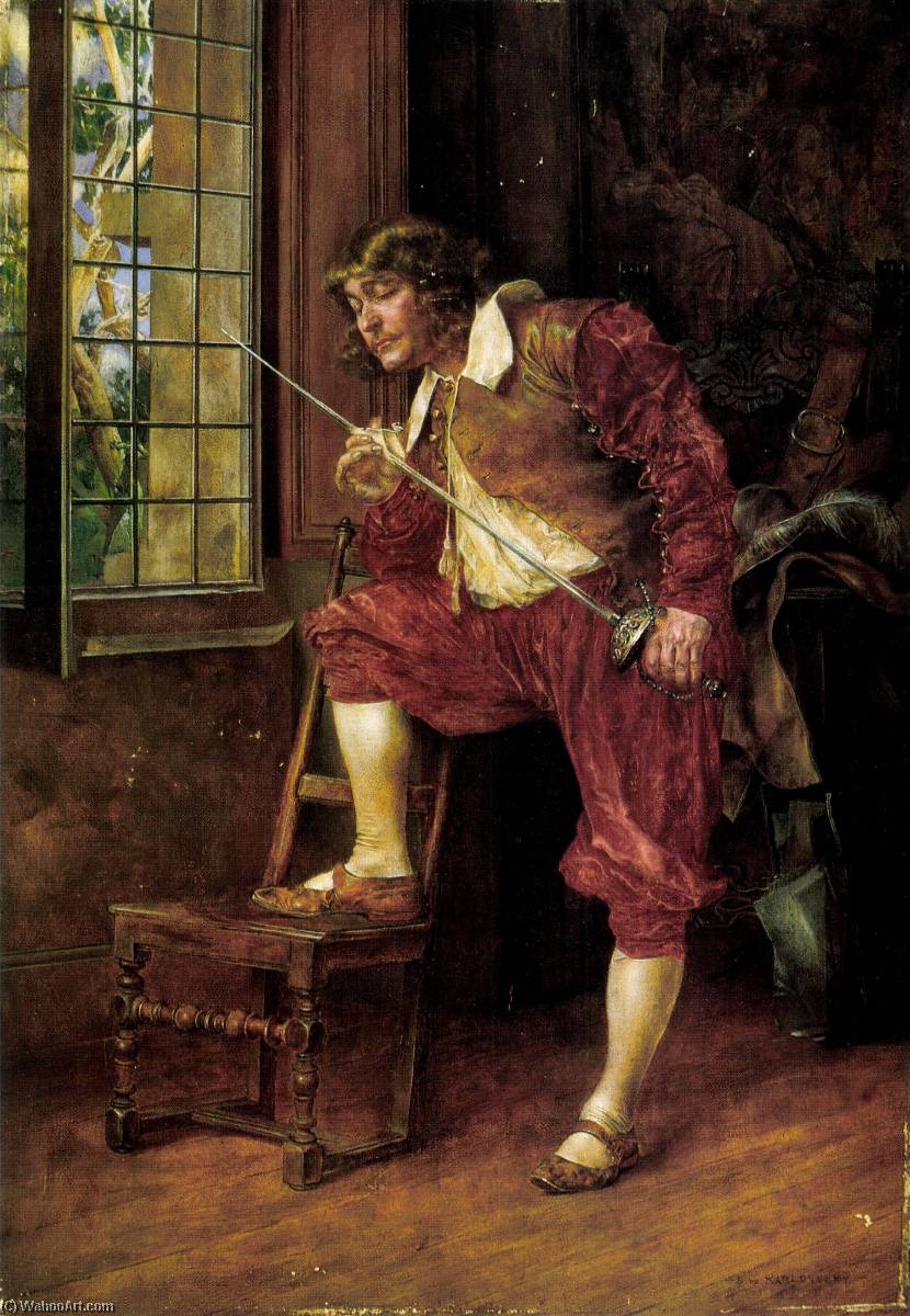 Figure From The Period Of Louis Xiii — Bertalan Karlovszky