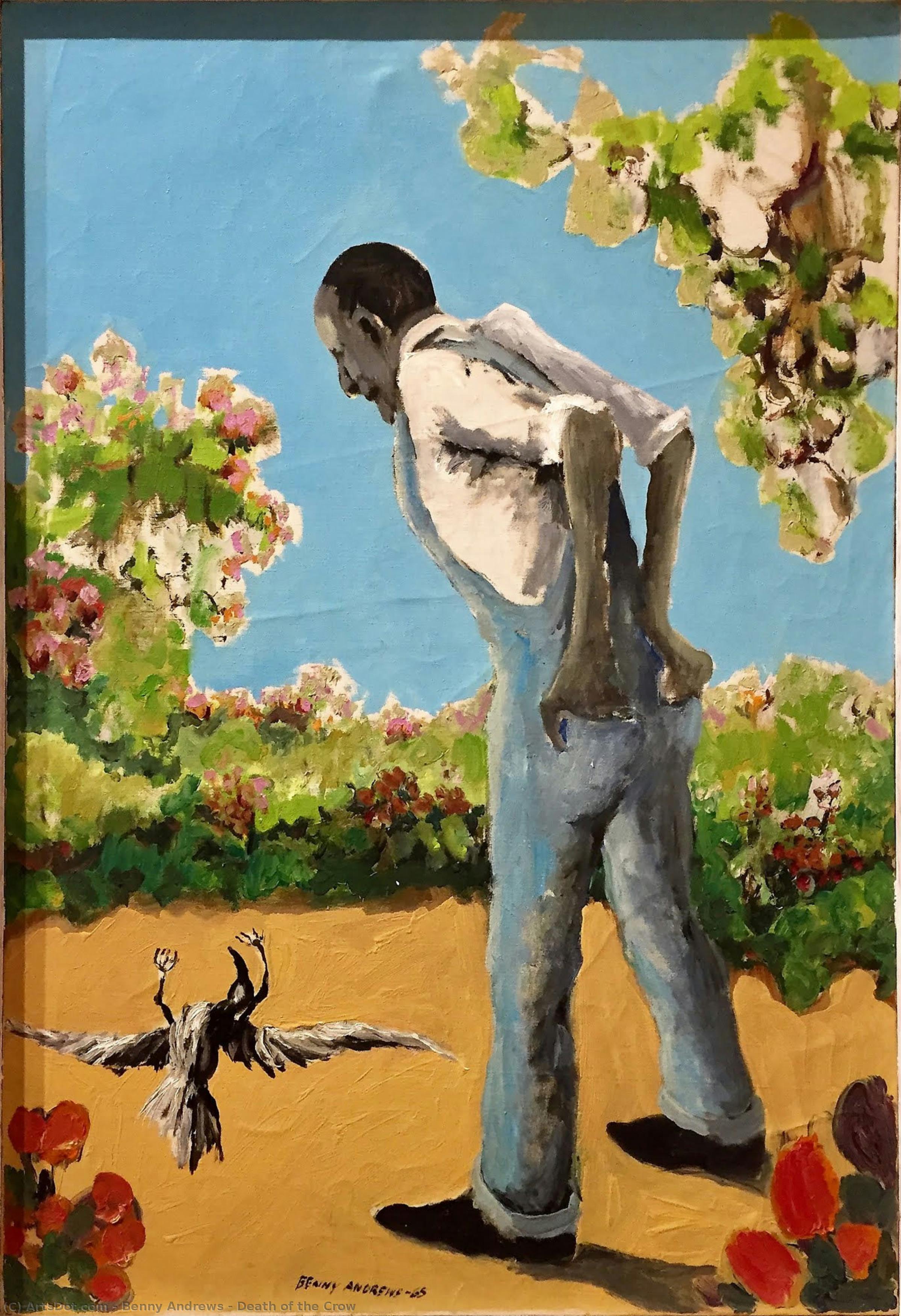 Death Of The Crow — Benny Andrews