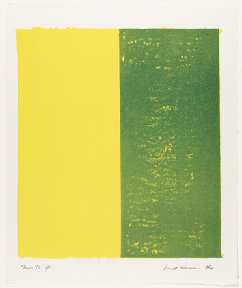 Canto Xii — Barnett Newman