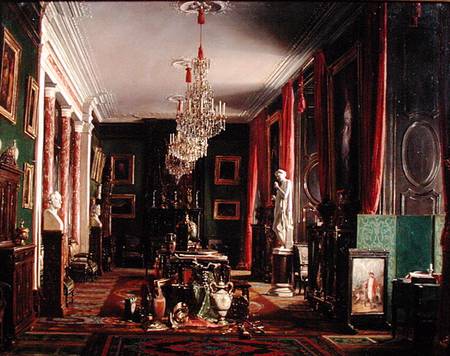 Interior Of The Office Of Alfred Emilien — Charles Giraud