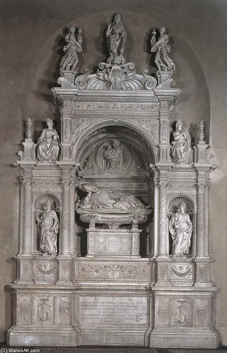 Monument Of Ascanio Sforza — Andrea Dal Monte Sansovino
