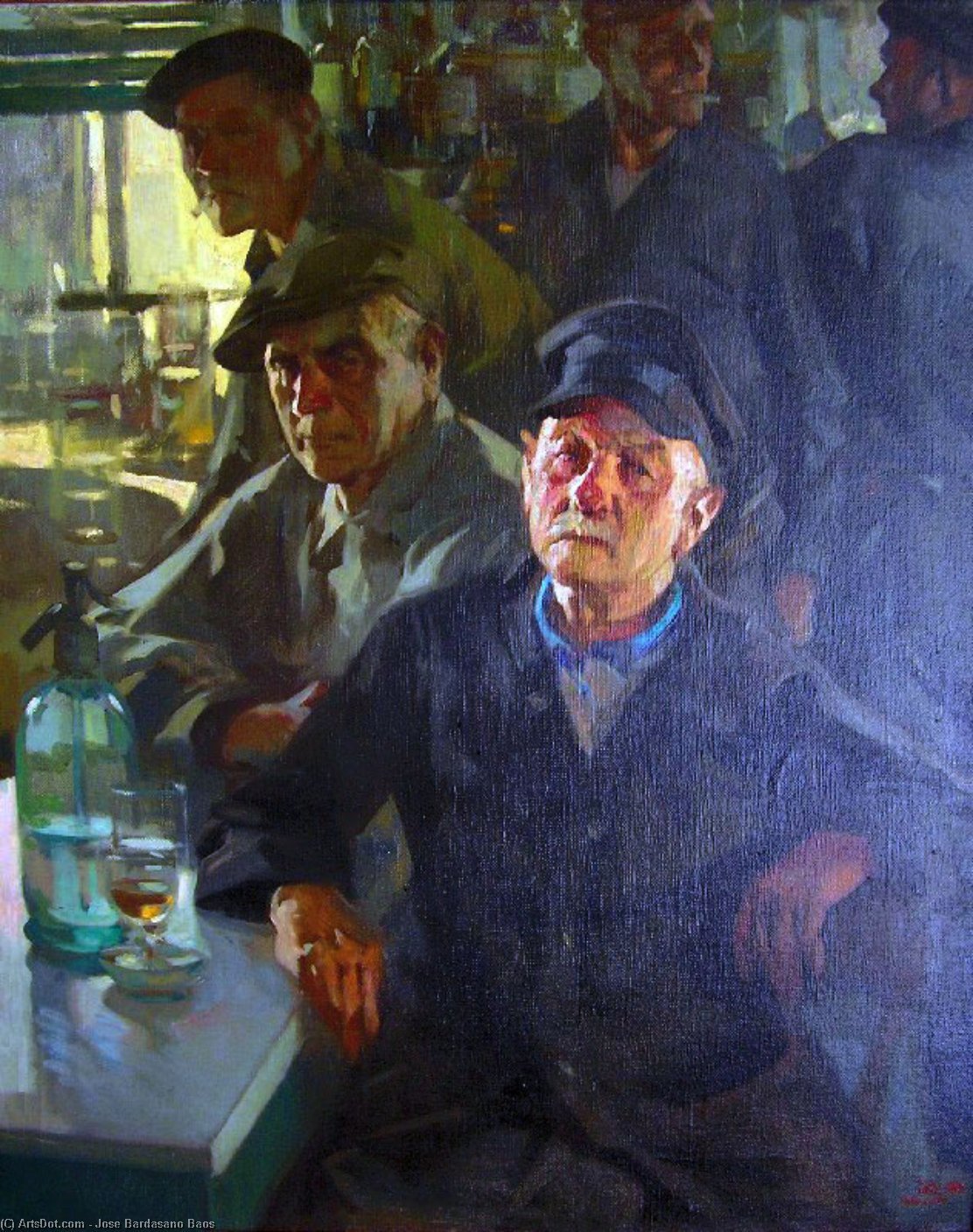Hombres En La Taberna — José Bardasano Baos