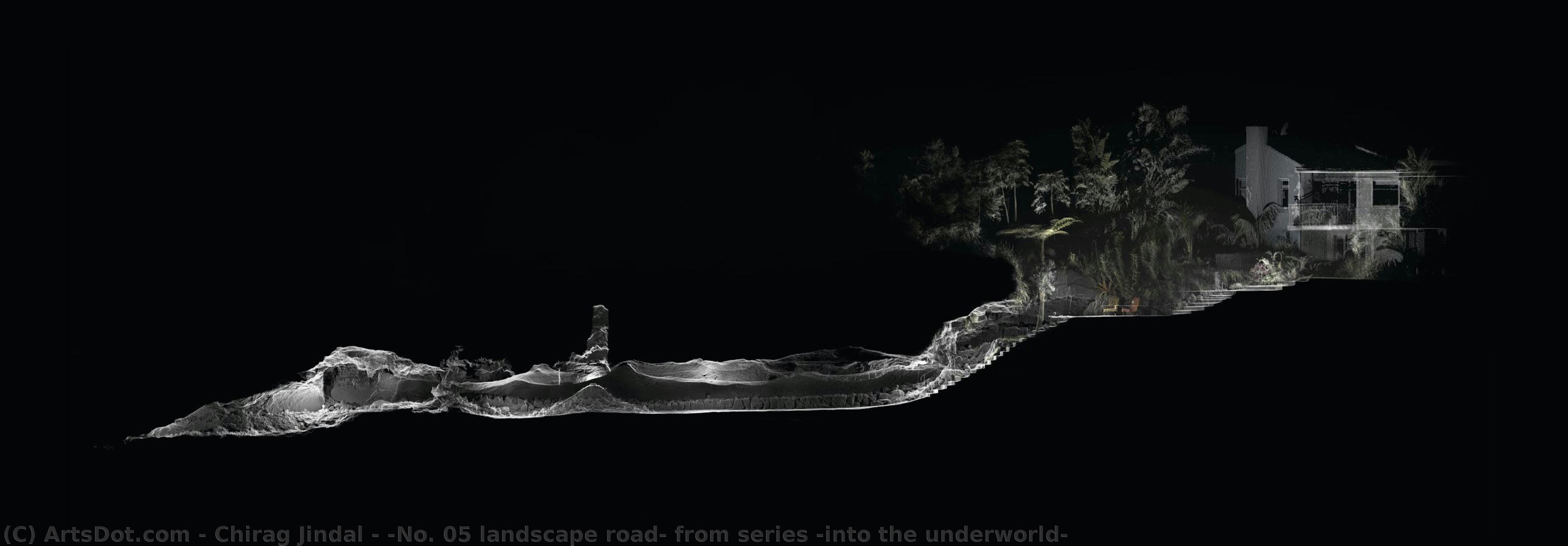 ”no. 05 Landscape Road” From Series “into The Underworld” — Chirag Jindal