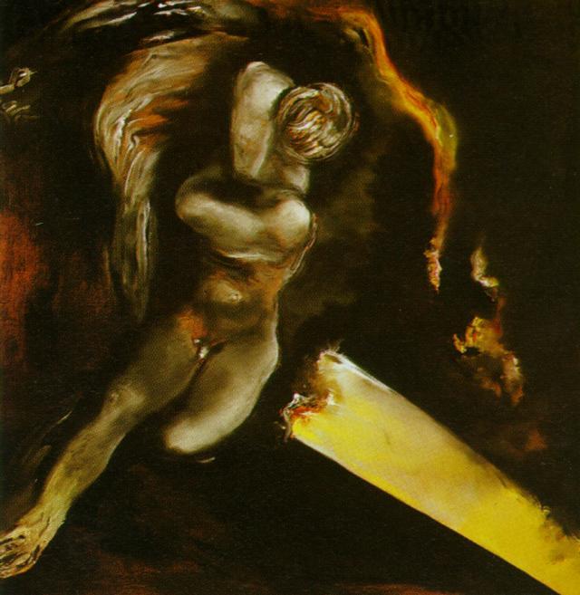 Sleeping Young Narcissus — Salvador Dalí