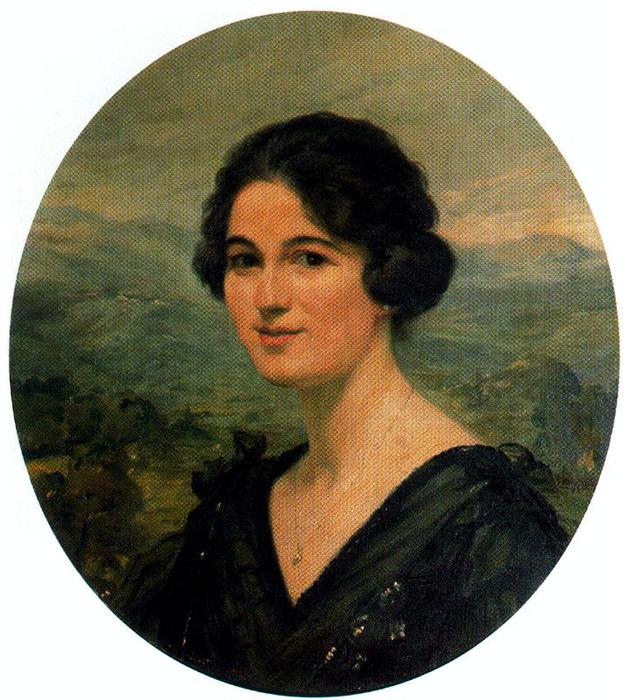 Portrait Of Casilda Itarte — Ignacio Díaz Olano