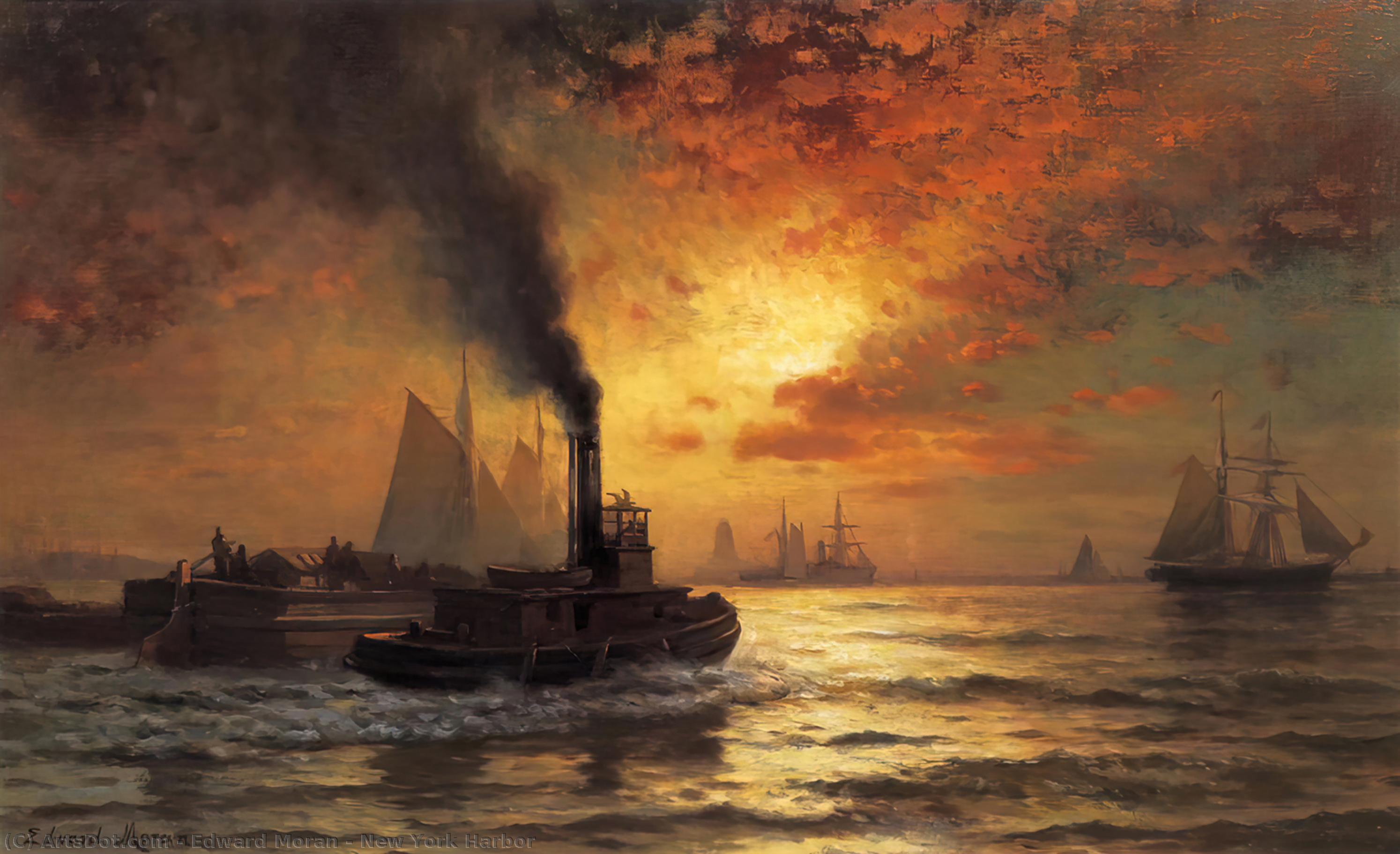 New York Harbor — Эдвард Морэн
