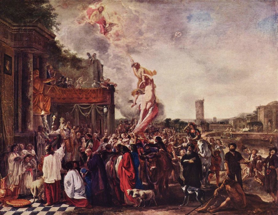 The Kidnapping Of Happiness — Nicolaes Knupfer