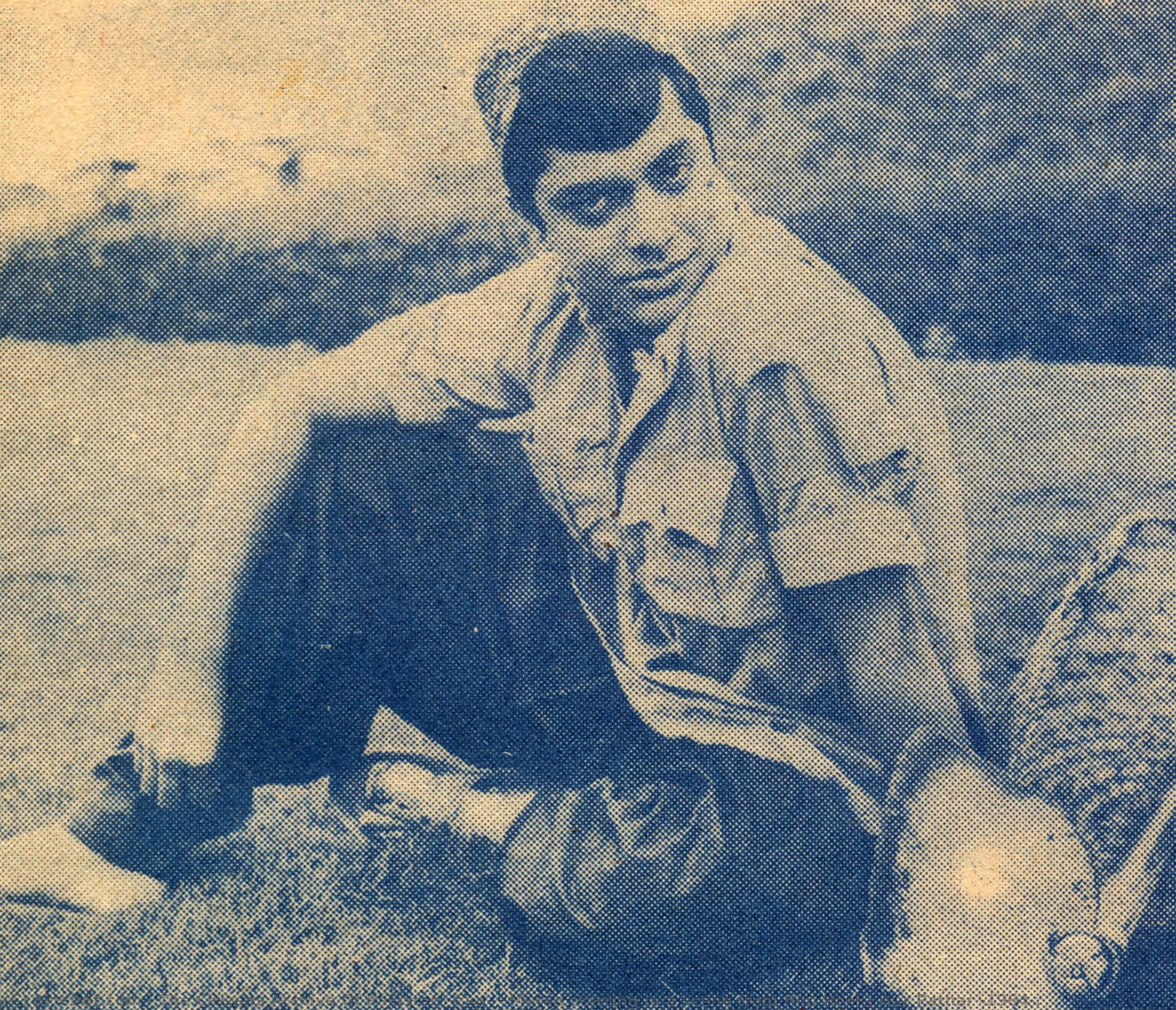 Murad Starring In A Scene From Film Heera Aur Pathar (1964). — The Citizens Archive Of Pakistan (cap)