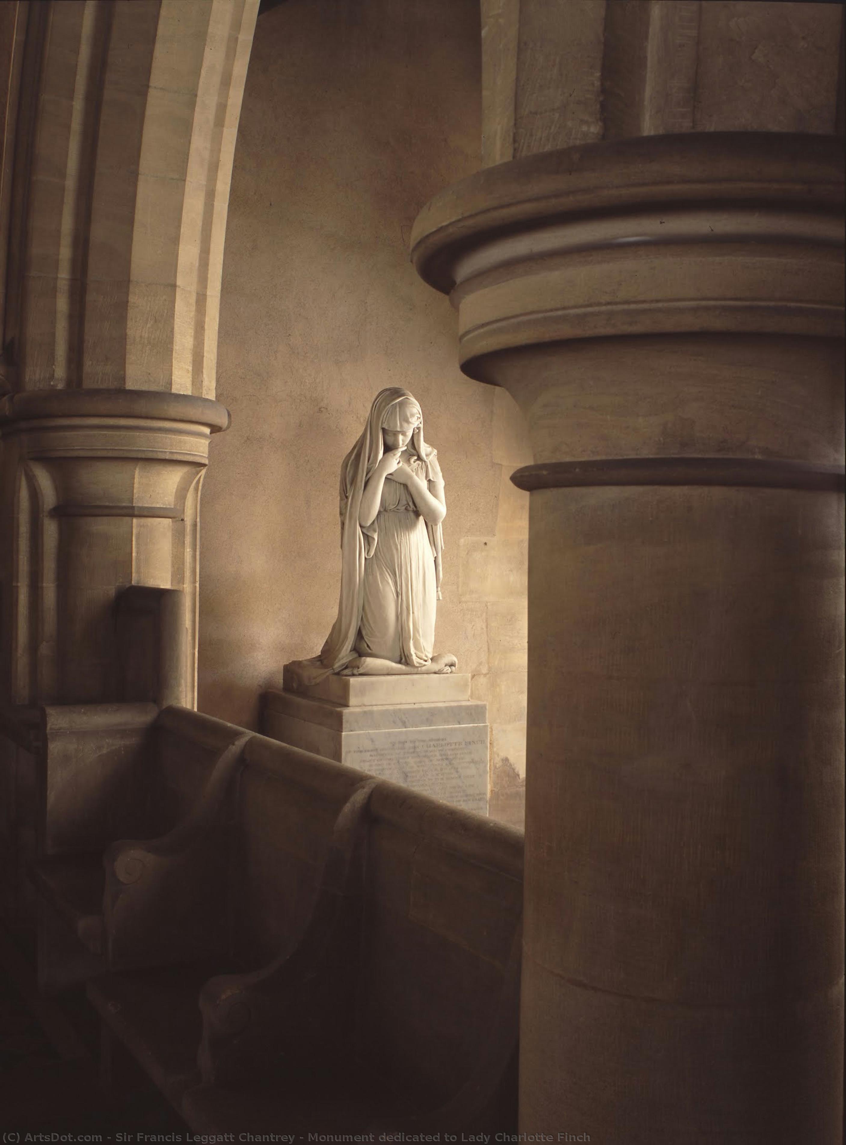 Monument Dedicated To Lady Charlotte Finch — Sir Francis Leggatt Chantrey