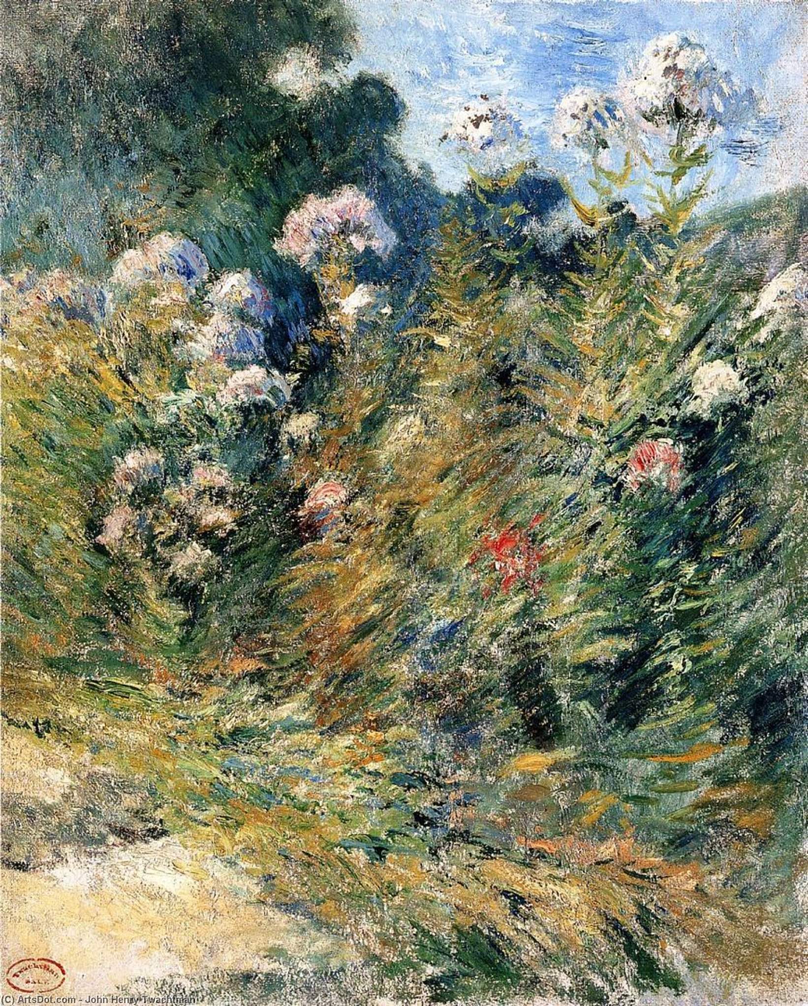 Flower Garden — John Henry Twachtman