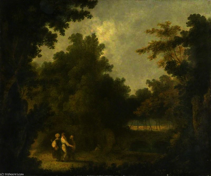 The Garden Of The Villa Madama, Rome — Richard Wilson
