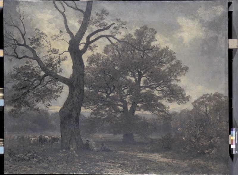 L'automne Dit Aussi Paysage Automne, Canton De Vaud (suisse) — Henri Zuber