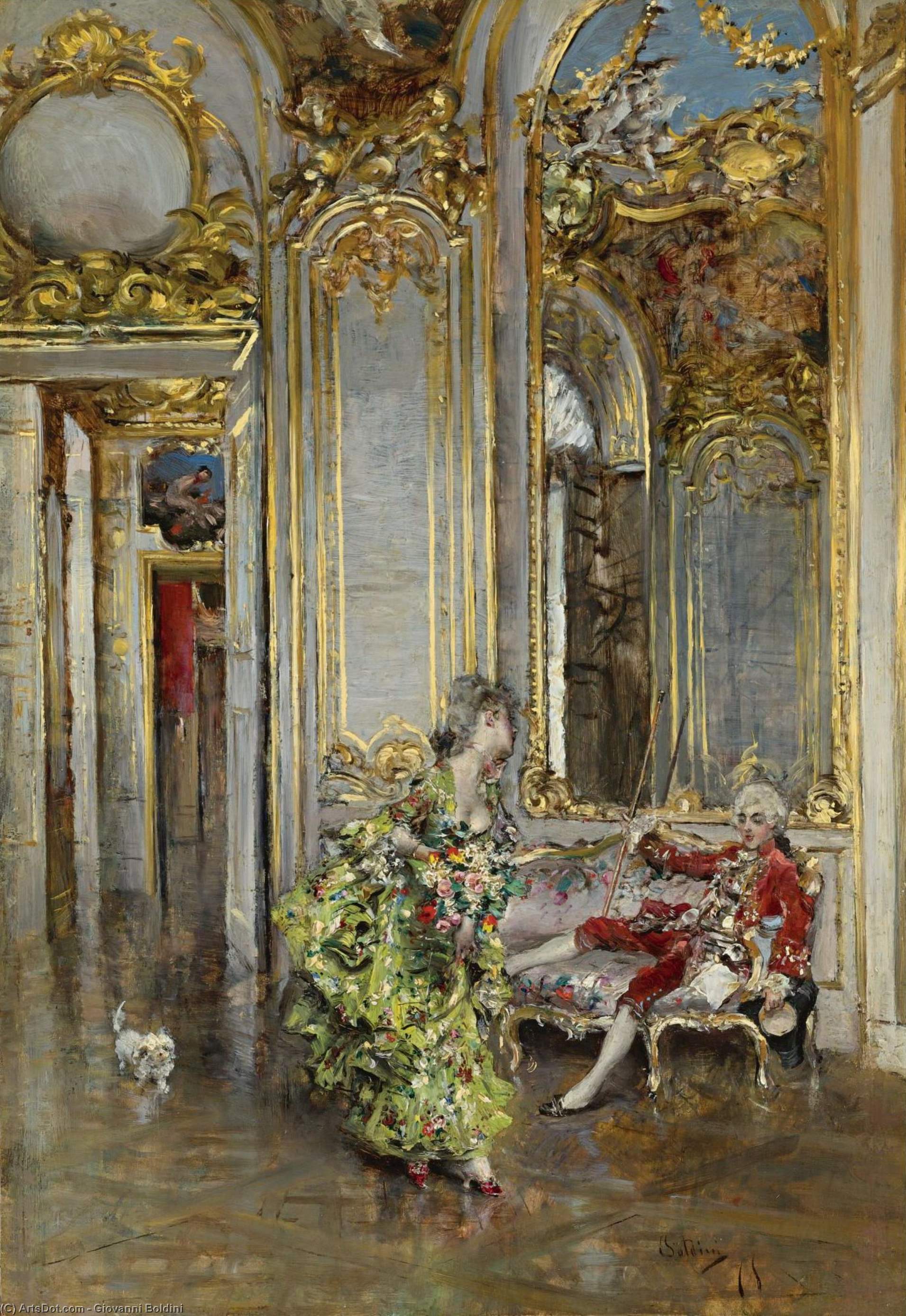 A Friend Of The Marquis — Giovanni Boldini