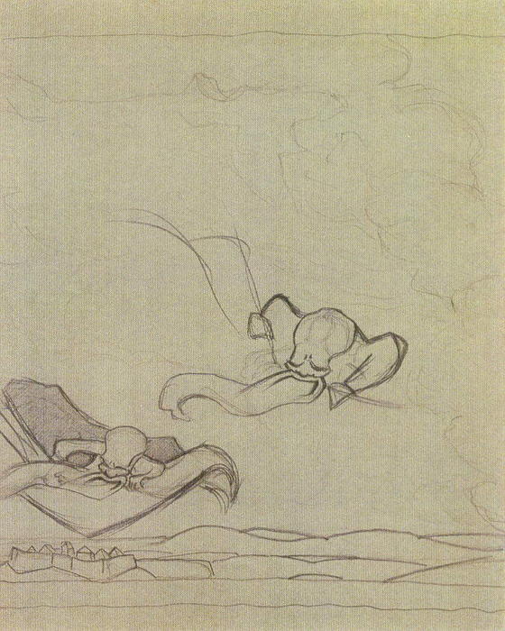 'study To ''flying Carpet''' — Николай Константинович Роерих