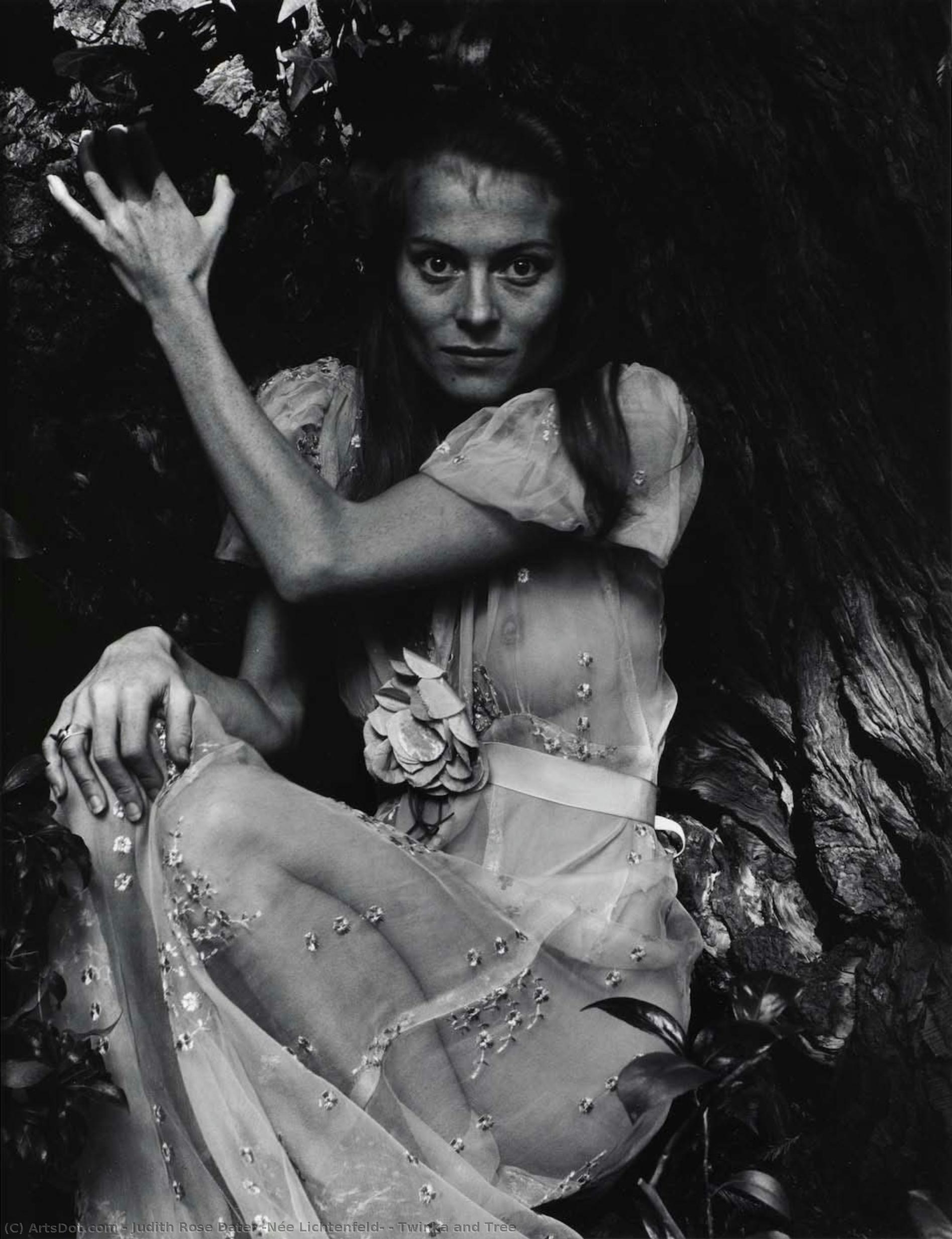 Twinka And Tree — Judith Rose Dater (née Lichtenfeld)