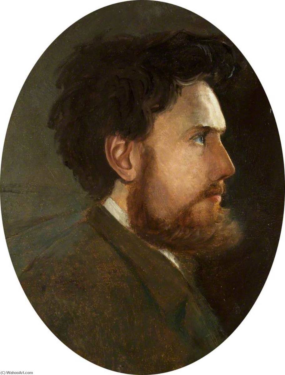 Self Portrait — John Arthur Evans
