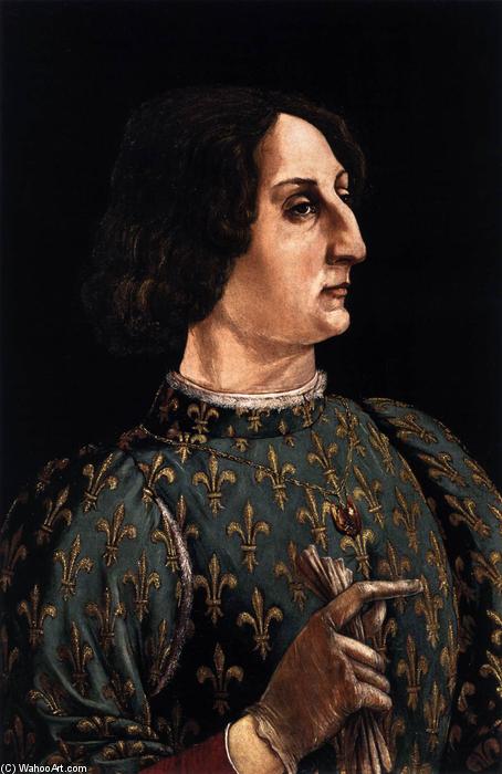 Portrait Of Galeazzo Maria Sforza — Piero Del Pollaiuolo (piero Benc)