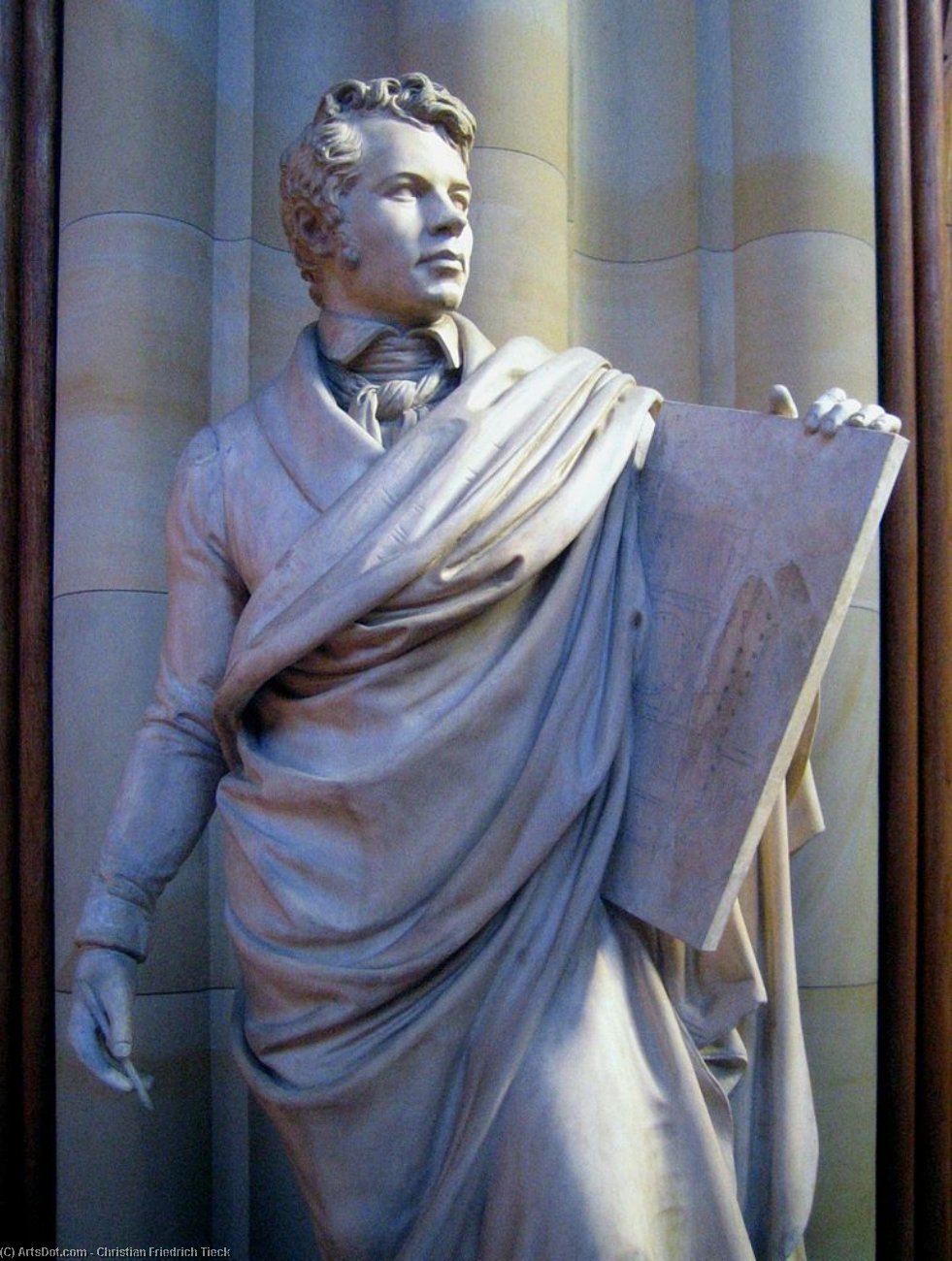 Statue Of The Architect Karl Friedrich Schinkel — Christian Friedrich Tieck