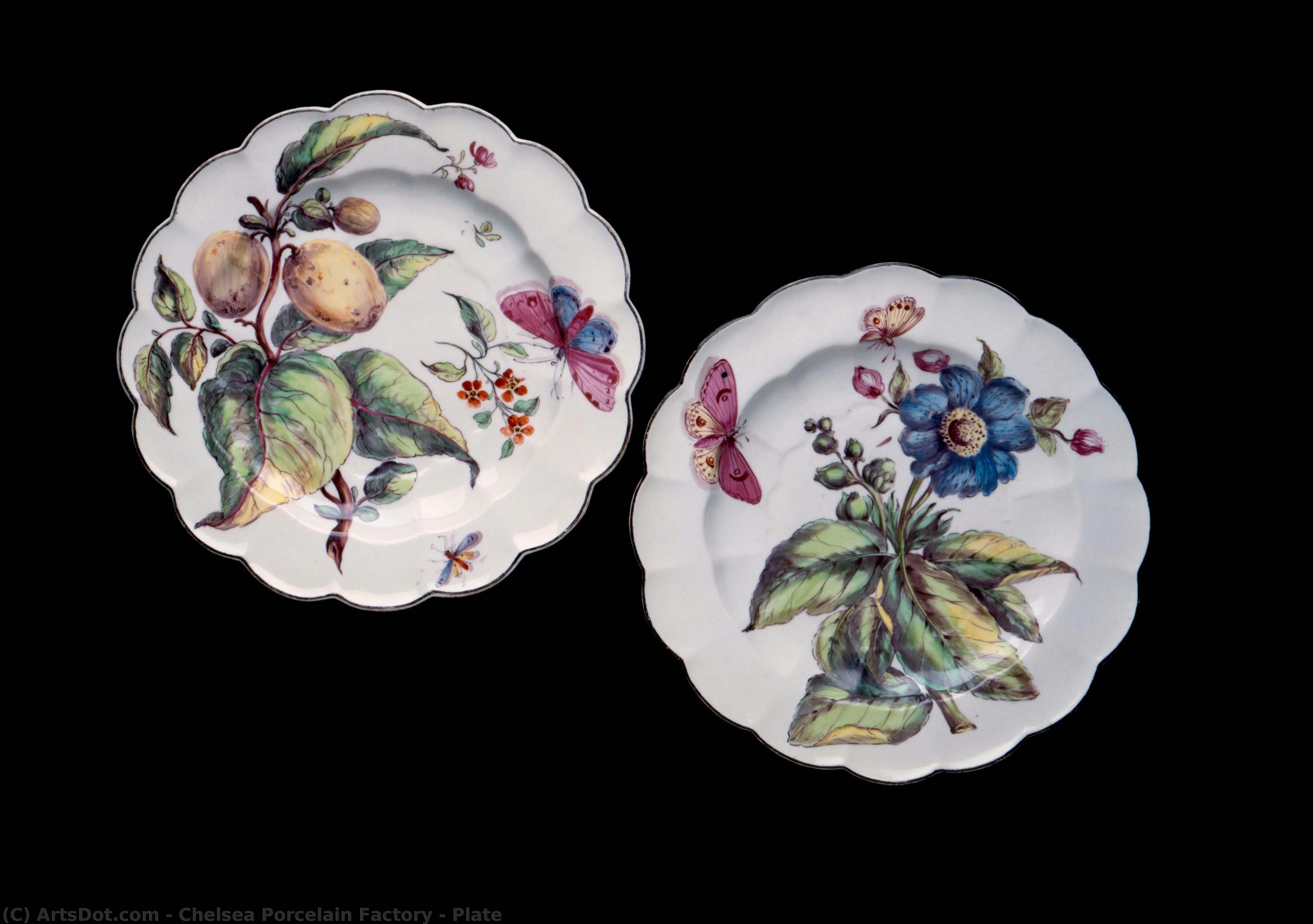Plate — Chelsea Porcelain Factory