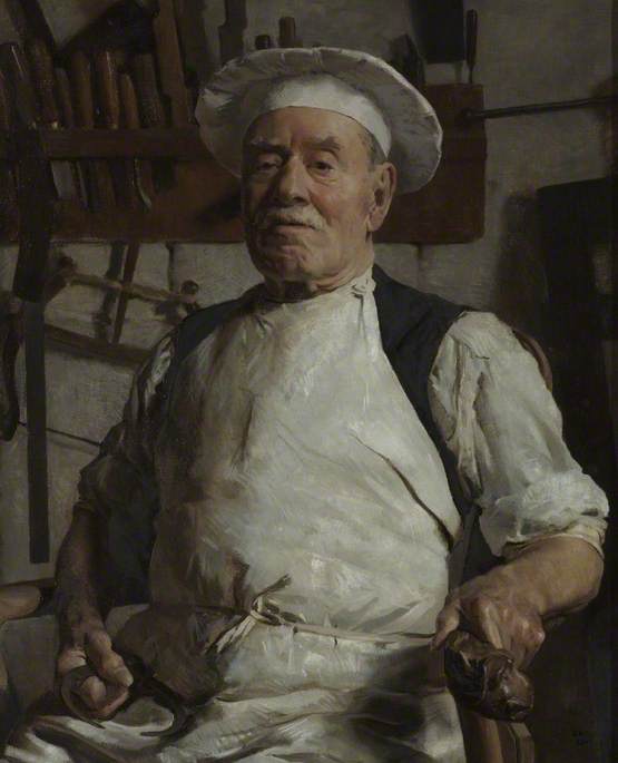 Charles Baker (1841–1932), The Chairmaker, Bath — Frederick George Swaish