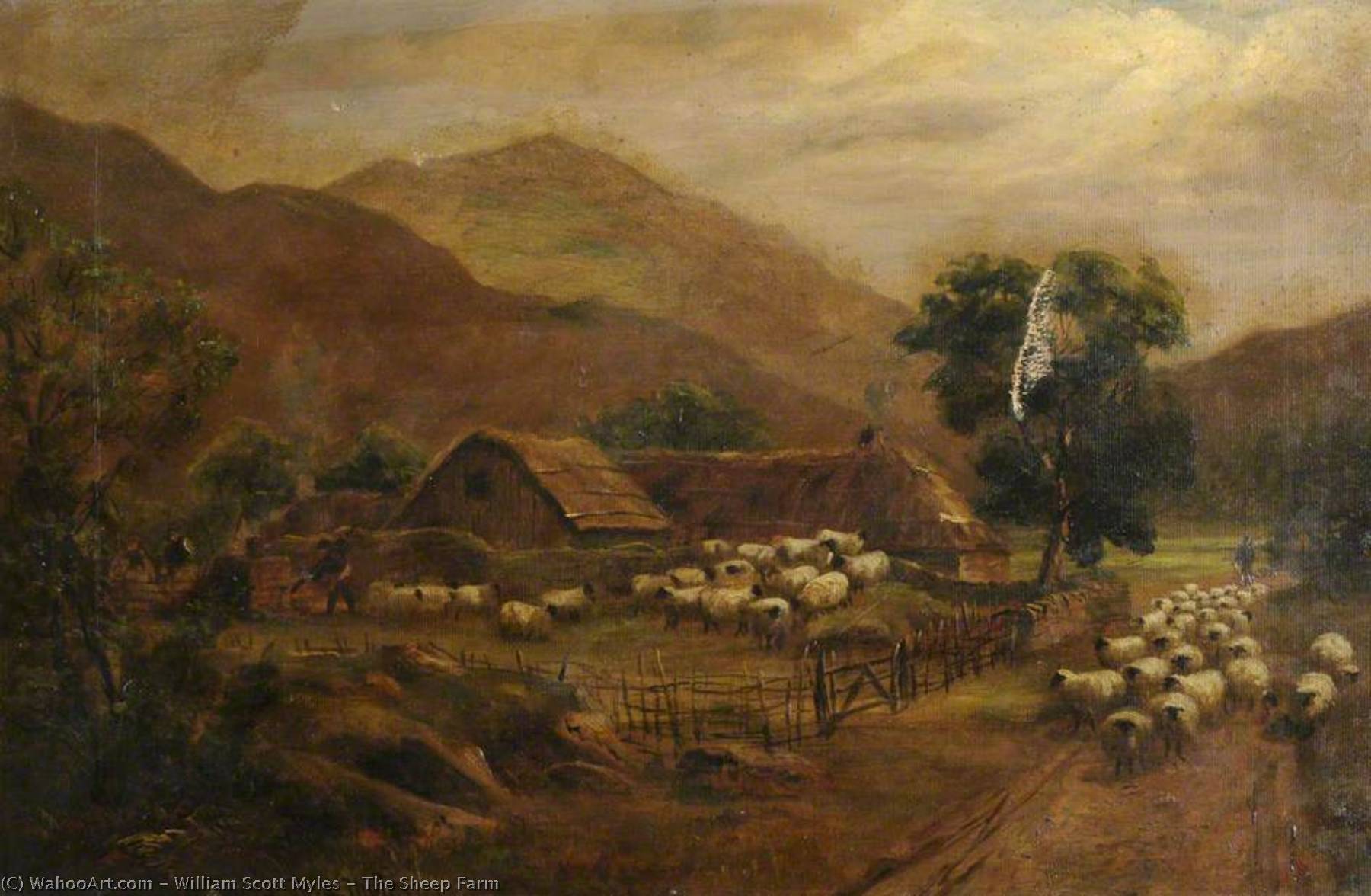 The Sheep Farm — William Scott Myles