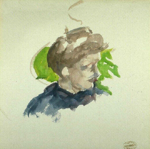 Portrait Of Young Girl — Mary Stevenson Cassatt