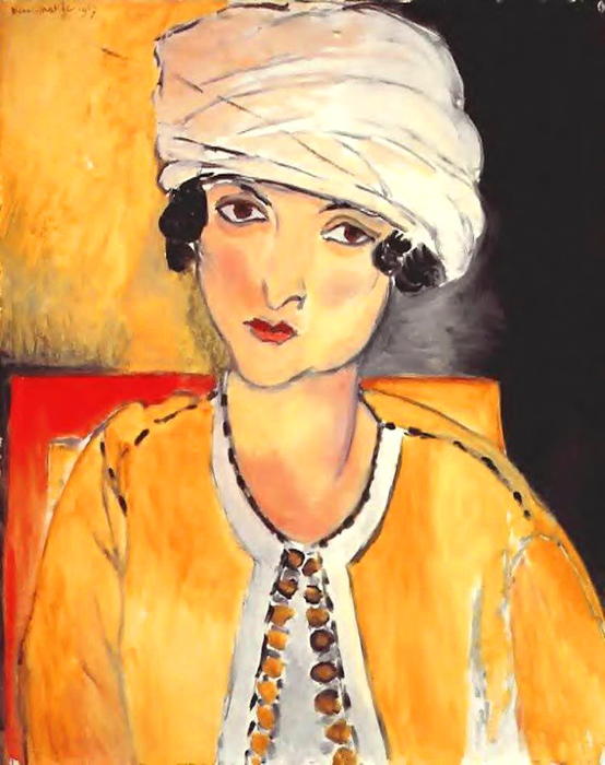Lorette Mit Turban Und Geldkleider — Henri Matisse