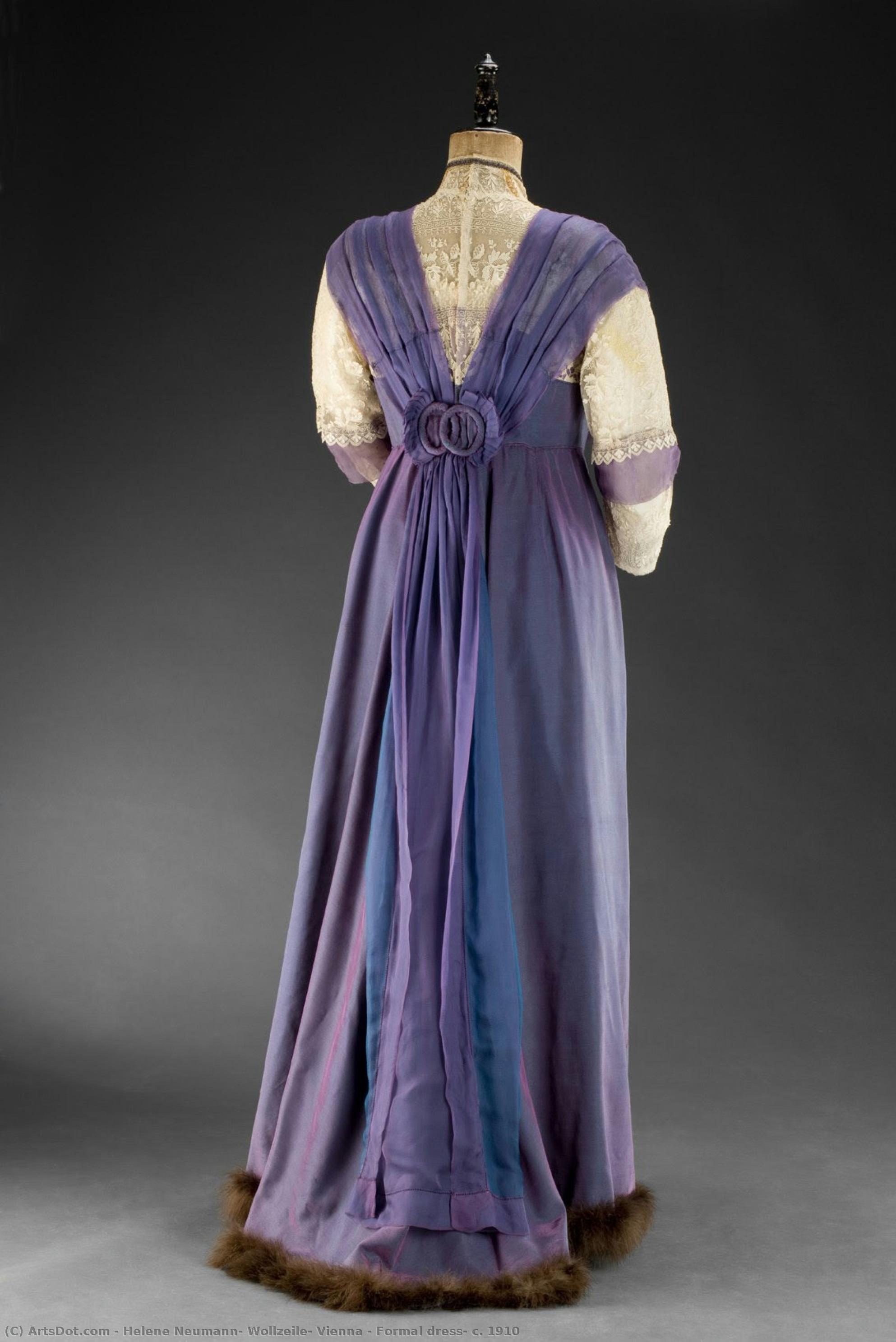 Formal Dress, C. 1910 — Helene Neumann, Wollzeile, Vienna
